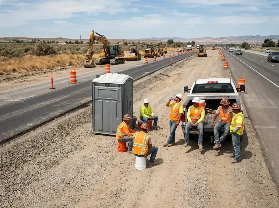 highway-road-construction-crew-007 — frequently asked questions, Porta Potty and Restroom Rentals in Rutgers University-Livi…